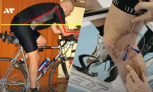 Jak ustawić siodełko w rowerze? Analiza pozycji kolana i sylwetki na rowerze, kluczowa dla komfortu i efektywności jazdy.